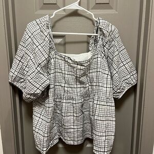 Plaid Women's Top